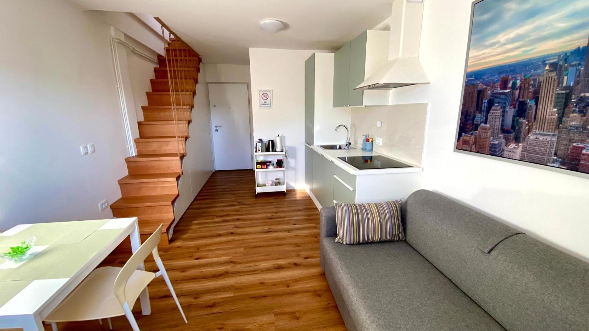 Little Plaza Duplex Apartment Ljubljana Ngoại thất bức ảnh